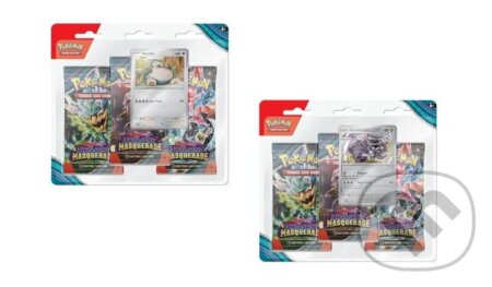 Spoločenská hra: Pokémon TCG: Scarlet & Violet 06 Twilight Masquerade - 3 Blister Booster (Pokemon). Pokemon, 2024 Spoločenská hra: Pokémon TCG: Scarlet & Violet 06 Twilight Masquerade - 3 Blister Booster (Pokemon). Pokemon, 2024