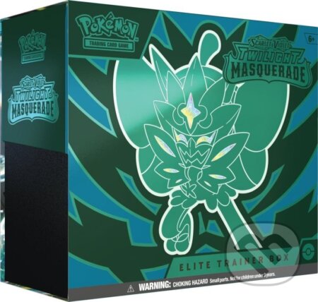 Spoločenská hra: Pokémon TCG: Scarlet & Violet 06 Twilight Masquerade - Elite Trainer Box (Pokemon). Pokemon, 2024 Spoločenská hra: Pokémon TCG: Scarlet & Violet 06 Twilight Masquerade - Elite Trainer Box (Pokemon). Pokemon, 2024
