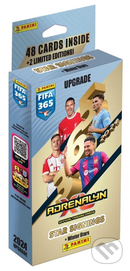Spoločenská hra: Panini FIFA 365 2023/2024 Star Signings - Adrenalyn karty (Upgrade) (Panini Books). Panini Books, 2024 Spoločenská hra: Panini FIFA 365 2023/2024 Star Signings - Adrenalyn karty (Upgrade) (Panini Books). Panini Books, 2024