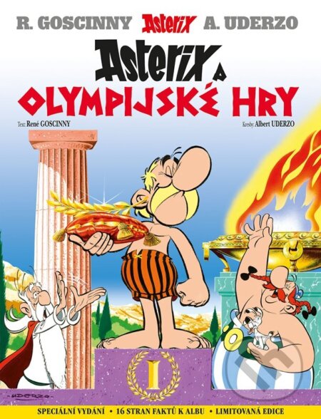 Kniha: Asterix a Olympijské hry (René Goscinny). Alicanto, 2024 Kniha: Asterix a Olympijské hry (René Goscinny). Alicanto, 2024