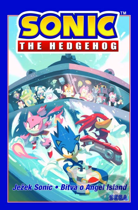 E-kniha: Ježek Sonic 3 - Bitva o Angel Island (Ian Flynn). Egmont ČR, 2024 E-kniha: Ježek Sonic 3 - Bitva o Angel Island (Ian Flynn). Egmont ČR, 2024