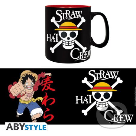 One Piece Keramický hrnček - Luffy & Skull (ABYstyle). ABYstyle, 2024 One Piece Keramický hrnček - Luffy & Skull (ABYstyle). ABYstyle, 2024
