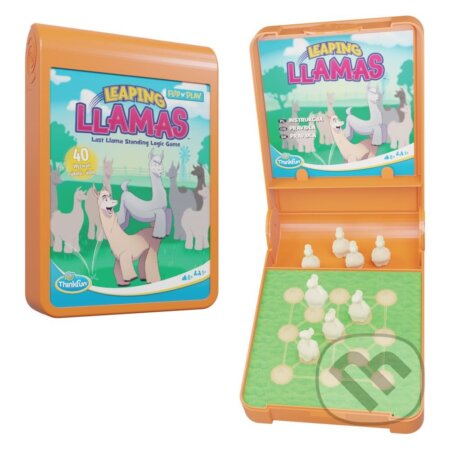 Společenská hra: ThinkFun Flip & Play: Skákající lamy (Ravensburger). Ravensburger, 2024 Společenská hra: ThinkFun Flip & Play: Skákající lamy (Ravensburger). Ravensburger, 2024