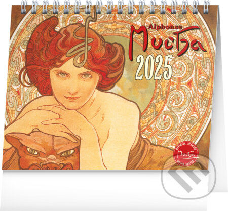 NOTIQUE Stolní kalendář Alfons Mucha 2025 (Notique). Notique, 2024 NOTIQUE Stolní kalendář Alfons Mucha 2025 (Notique). Notique, 2024