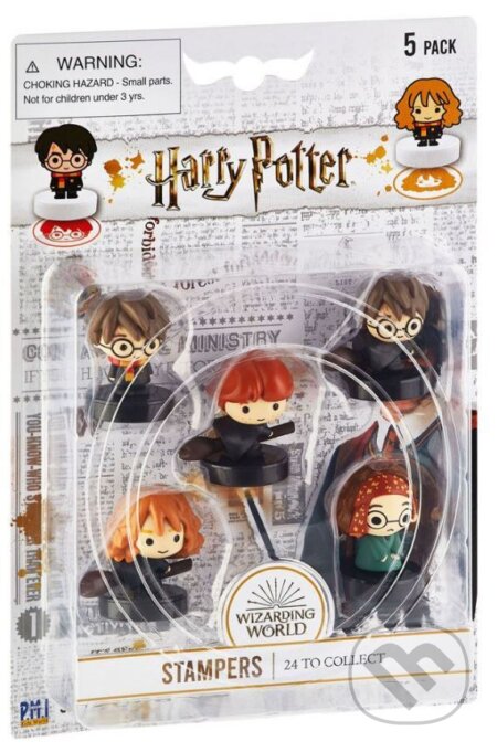 Set 5 figúrok - razitok Harry Potter: Kúzelnícky svet (Harry Potter). Harry Potter, 2024 Set 5 figúrok - razitok Harry Potter: Kúzelnícky svet (Harry Potter). Harry Potter, 2024