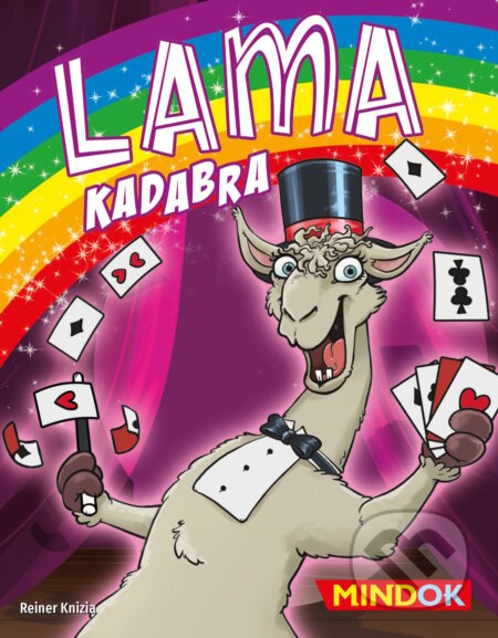 Společenská hra: Lama Kadabra (Reiner Knizia). Mindok, 2024 Společenská hra: Lama Kadabra (Reiner Knizia). Mindok, 2024