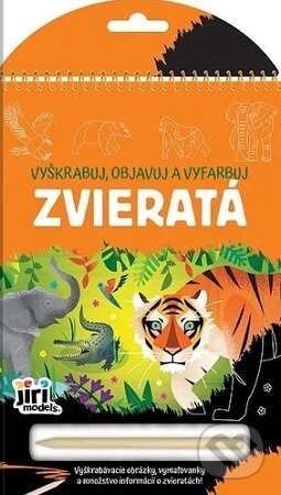 Kniha: Vyškrabávacie vymaľovanky - Zvieratá (Jiri Models SK). Jiri Models SK, 2024 Kniha: Vyškrabávacie vymaľovanky - Zvieratá (Jiri Models SK). Jiri Models SK, 2024