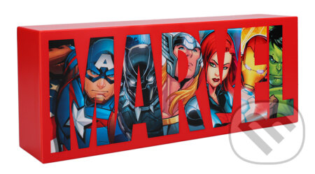 Stolová dekoratívna lampa Marvel: Logo (Marvel). Marvel, 2024 Stolová dekoratívna lampa Marvel: Logo (Marvel). Marvel, 2024