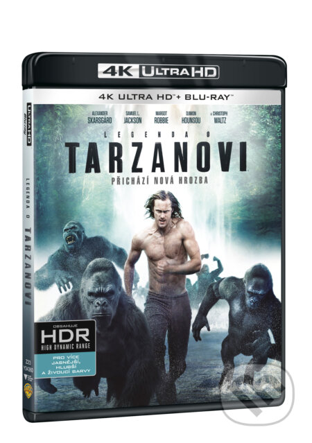 Film: Legenda o Tarzanovi Ultra HD Blu-ray (David Yates) (UltraHDBlu-ray). Magicbox, 2016 Film: Legenda o Tarzanovi Ultra HD Blu-ray (David Yates) (UltraHDBlu-ray). Magicbox, 2016