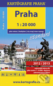 Kniha: Praha 1 : 20 000 (Kartografie Praha). Kartografie Praha, 2012 Kniha: Praha 1 : 20 000 (Kartografie Praha). Kartografie Praha, 2012
