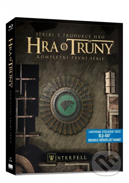 Film: Hra o trůny 5. série Steelbook (Mark Mylod, Miguel Sapochnik, Michael Slovis, Alan Taylor, Alex Graves, Alik Sakharov, Brian Kirk, D.B. Weiss, Daniel Minahan, David Benioff, David Nutter, David Petrarca, Michelle Maxwell MacLaren, Neil Marshall a Timothy Van Patten) (Steelbook). Magicbox, 2016 Film: Hra o trůny 5. série Steelbook (Mark Mylod, Miguel Sapochnik, Michael Slovis, Alan Taylor, Alex Graves, Alik Sakharov, Brian Kirk, D.B. Weiss, Daniel Minahan, David Benioff, David Nutter, David Petrarca, Michelle Maxwell MacLaren, Neil Marshall a Timothy Van Patten) (Steelbook). Magicbox, 2016