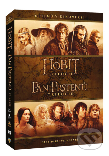 Film: Kolekce Středozemě (Peter Jackson) (DVD). Magicbox, 2016 Film: Kolekce Středozemě (Peter Jackson) (DVD). Magicbox, 2016