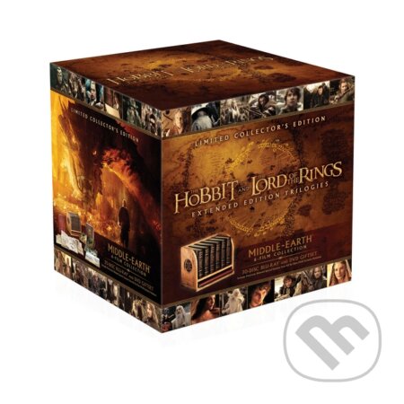 Film: Kolekce Středozemě Prodloužené verze Limitovaná sběratelská edice (Peter Jackson) (Blu-ray). Magicbox, 2016 Film: Kolekce Středozemě Prodloužené verze Limitovaná sběratelská edice (Peter Jackson) (Blu-ray). Magicbox, 2016