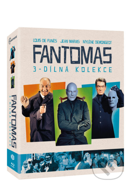 Film: Fantomas kolekce (André Hunebelle) (Blu-ray). Magicbox, 2016 Film: Fantomas kolekce (André Hunebelle) (Blu-ray). Magicbox, 2016