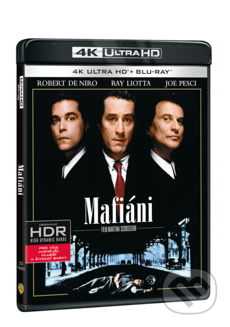 Film: Mafiáni (Martin Scorsese) (UltraHDBlu-ray). Magicbox, 2016 Film: Mafiáni (Martin Scorsese) (UltraHDBlu-ray). Magicbox, 2016