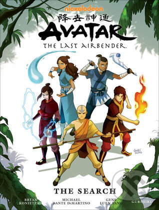 Kniha: Avatar: The Last Airbender (Bryan Konietzko a Gene Luen Yang). Dark Horse, 2016 Kniha: Avatar: The Last Airbender (Bryan Konietzko a Gene Luen Yang). Dark Horse, 2016