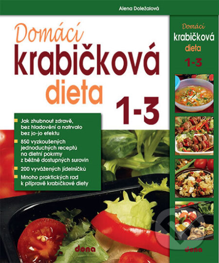 Kniha: Domácí krabičková dieta 1 - 3 - BOX (Alena Doležalová). Dona, 2016 Kniha: Domácí krabičková dieta 1 - 3 - BOX (Alena Doležalová). Dona, 2016