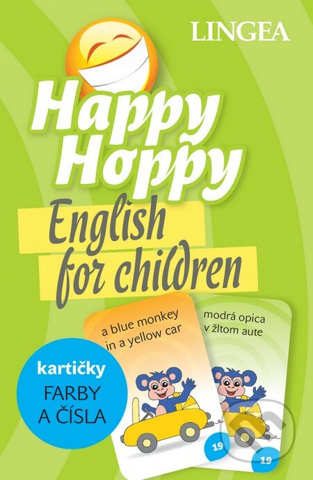 Happy Hoppy kartičky: Farby a čísla, Lingea, 2016