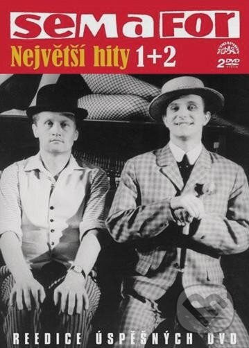Film: Semafor: Největší hity 1+2 (Hudobné albumy) (DVD). Hudobné albumy, 2016 Film: Semafor: Největší hity 1+2 (Hudobné albumy) (DVD). Hudobné albumy, 2016