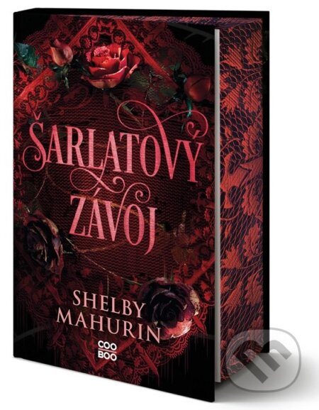 Kniha: Šarlatový závoj (Shelby Mahurin). CooBoo CZ, 2024 Kniha: Šarlatový závoj (Shelby Mahurin). CooBoo CZ, 2024