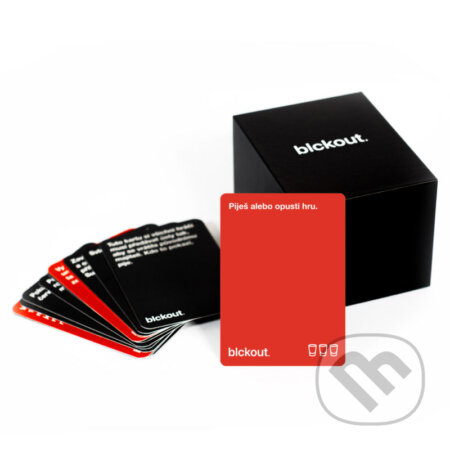 Spoločenská hra: Kartová hra BLCKOUT (Delab). Delab, 2024 Spoločenská hra: Kartová hra BLCKOUT (Delab). Delab, 2024