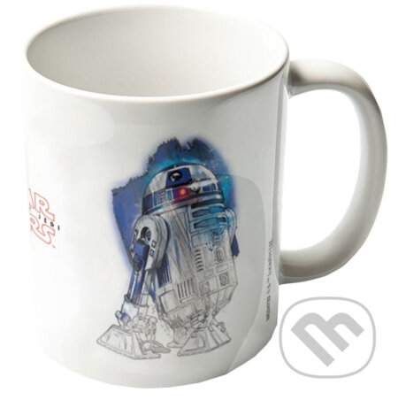 Keramický hrnček Star Wars-Last Jedi VIII: R2-D2 Brushstroke (). , 2017 Keramický hrnček Star Wars-Last Jedi VIII: R2-D2 Brushstroke (). , 2017