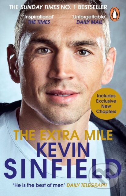 Kniha: The Extra Mile (Kevin Sinfield). Penguin Books, 2024 Kniha: The Extra Mile (Kevin Sinfield). Penguin Books, 2024