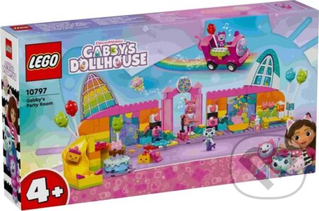 Společenská hra: LEGO® Gabinin kúzelný domček 10797 Gabby a jej párty izba (LEGO). LEGO, 2024 Společenská hra: LEGO® Gabinin kúzelný domček 10797 Gabby a jej párty izba (LEGO). LEGO, 2024