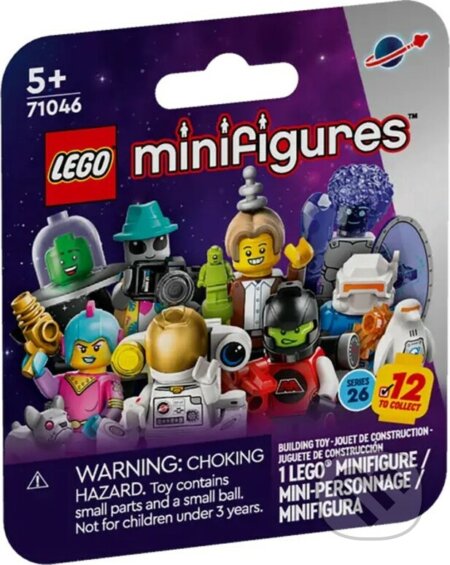 Spoločenská hra: LEGO® Minifigúrka 71046 26. séria – vesmír (LEGO). LEGO, 2024 Spoločenská hra: LEGO® Minifigúrka 71046 26. séria – vesmír (LEGO). LEGO, 2024