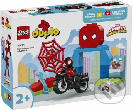 Společenská hra: LEGO® DUPLO® 10424 Spin a dobrodružstvo na motorke (LEGO). LEGO, 2024 Společenská hra: LEGO® DUPLO® 10424 Spin a dobrodružstvo na motorke (LEGO). LEGO, 2024
