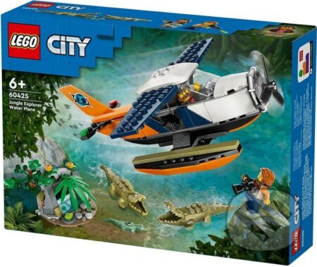 Spoločenská hra: LEGO® City 60425 Vodné lietadlo na prieskum džungle (LEGO). LEGO, 2024 Spoločenská hra: LEGO® City 60425 Vodné lietadlo na prieskum džungle (LEGO). LEGO, 2024