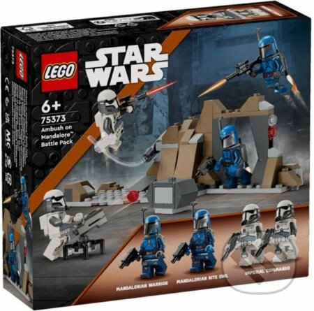 Spoločenská hra: LEGO® Star Wars™ 75373 Bojový balíček prepadnutia na Mandalore (LEGO). LEGO, 2024 Spoločenská hra: LEGO® Star Wars™ 75373 Bojový balíček prepadnutia na Mandalore (LEGO). LEGO, 2024