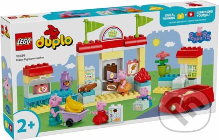 Spoločenská hra: LEGO® DUPLO® 10434 Prasiatko Peppa a supermarket (LEGO). LEGO, 2024 Spoločenská hra: LEGO® DUPLO® 10434 Prasiatko Peppa a supermarket (LEGO). LEGO, 2024