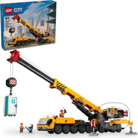 Spoločenská hra: LEGO® City 60409 Žltý pojazdný stavebný žeriav (LEGO). LEGO, 2024 Spoločenská hra: LEGO® City 60409 Žltý pojazdný stavebný žeriav (LEGO). LEGO, 2024