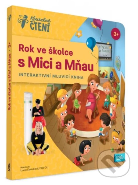 Kniha: Kouzelné čtení: Rok ve školce s Mici a Mňau (Katarína Makara a Marcel Králik). Albi, 2024 Kniha: Kouzelné čtení: Rok ve školce s Mici a Mňau (Katarína Makara a Marcel Králik). Albi, 2024