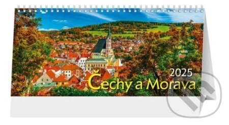 Stolní kalendář Čechy a Morava 2025 (Spektrum grafik). Spektrum grafik, 2024 Stolní kalendář Čechy a Morava 2025 (Spektrum grafik). Spektrum grafik, 2024