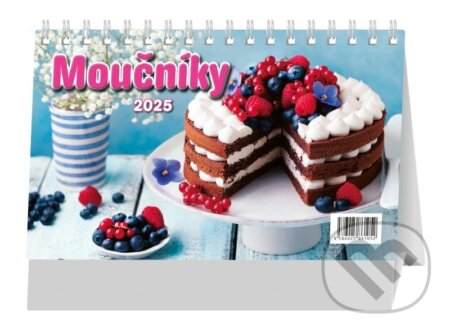 Stolní kalendář Moučníky 2025 (Spektrum grafik). Spektrum grafik, 2024 Stolní kalendář Moučníky 2025 (Spektrum grafik). Spektrum grafik, 2024