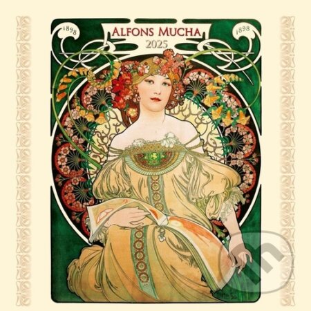 Nástěnný kalendář Alfons Mucha 2025 (Spektrum grafik). Spektrum grafik, 2024 Nástěnný kalendář Alfons Mucha 2025 (Spektrum grafik). Spektrum grafik, 2024