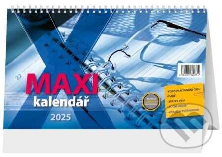 Stolní Maxi kalendář 2025 (Spektrum grafik). Spektrum grafik, 2024 Stolní Maxi kalendář 2025 (Spektrum grafik). Spektrum grafik, 2024