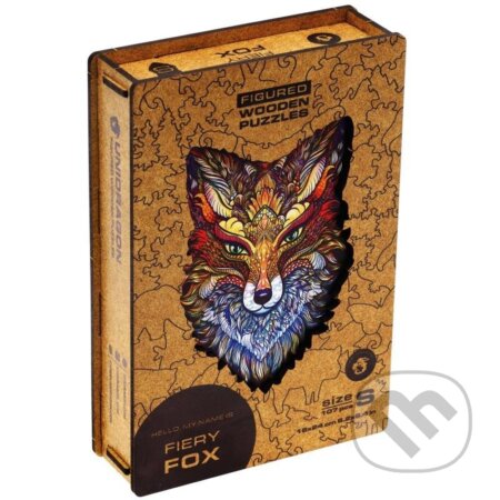Společenská hra: UNIDRAGON dřevěné puzzle - Pohádková liška, velikost S (Unidragon). Unidragon, 2024 Společenská hra: UNIDRAGON dřevěné puzzle - Pohádková liška, velikost S (Unidragon). Unidragon, 2024