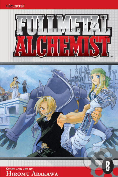Kniha: Fullmetal Alchemist 8 (Hiromu Arakawa). Viz Media, 2009 Kniha: Fullmetal Alchemist 8 (Hiromu Arakawa). Viz Media, 2009