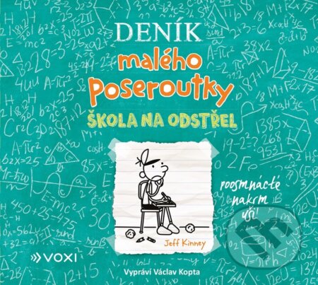 Audiokniha: Deník malého poseroutky 18 (audiokniha) (Jeff Kinney a Peter Binder). Voxi, 2024 Audiokniha: Deník malého poseroutky 18 (audiokniha) (Jeff Kinney a Peter Binder). Voxi, 2024