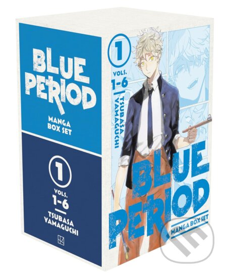Kniha: Blue Period Manga Box Set 1 (Tsubasa Yamaguchi). Kodansha Comics, 2024 Kniha: Blue Period Manga Box Set 1 (Tsubasa Yamaguchi). Kodansha Comics, 2024