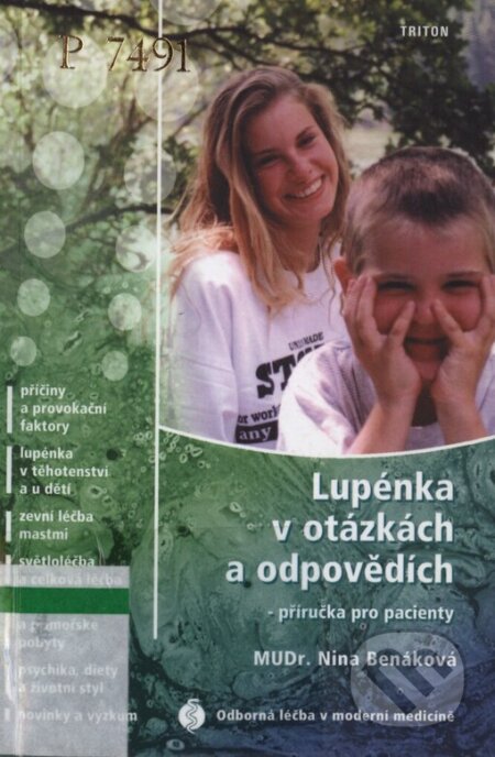Kniha: Lupénka v otázkách a odpovědích (Nina Benáková). Triton, 2003 Kniha: Lupénka v otázkách a odpovědích (Nina Benáková). Triton, 2003
