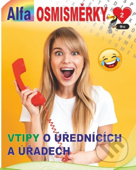 Kniha: Osmisměrky 2/2024 - Vtipy o úřednících a úřadech (Alfasoft). Alfasoft, 2024 Kniha: Osmisměrky 2/2024 - Vtipy o úřednících a úřadech (Alfasoft). Alfasoft, 2024