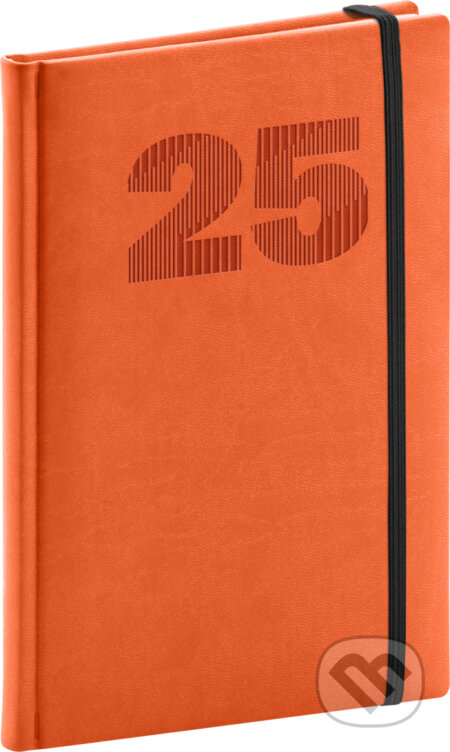 NOTIQUE Týždenný diár Vivella Top 2025 - oranžový (Notique). Notique, 2024 NOTIQUE Týždenný diár Vivella Top 2025 - oranžový (Notique). Notique, 2024