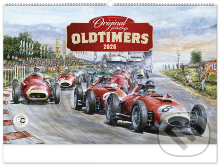 NOTIQUE Nástěnný kalendář Oldtimers 2025 (Notique). Notique, 2024 NOTIQUE Nástěnný kalendář Oldtimers 2025 (Notique). Notique, 2024