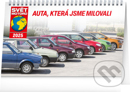 NOTIQUE Stolní kalendář Svět motorů 2025 (Notique). Notique, 2024 NOTIQUE Stolní kalendář Svět motorů 2025 (Notique). Notique, 2024