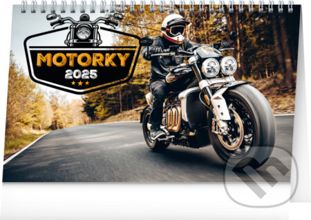 NOTIQUE Stolní kalendář Motorky 2025 (Notique). Notique, 2024 NOTIQUE Stolní kalendář Motorky 2025 (Notique). Notique, 2024