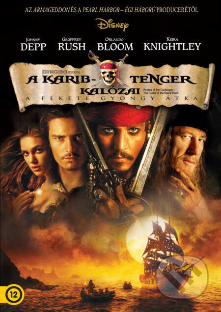 Film: A Karib-tenger kalózai: A Fekete Gyöngy átka (HU) (Gore Verbinski) (DVD). Magicbox, 2024 Film: A Karib-tenger kalózai: A Fekete Gyöngy átka (HU) (Gore Verbinski) (DVD). Magicbox, 2024